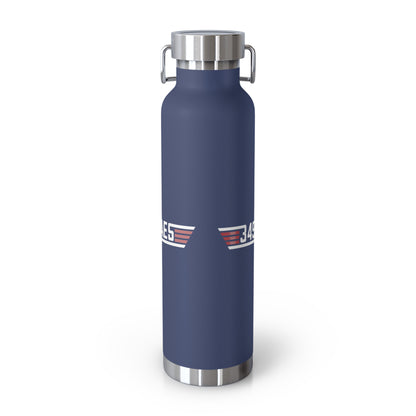 349th AES Top Gun Copper Vacuum Insulated Bottle, 22oz