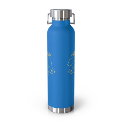 349th AES California Bear v2.0 Copper Vacuum Insulated Bottle, 22oz