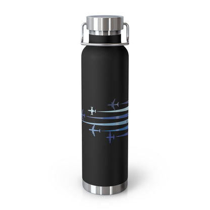 349th AES Airframes Copper Vacuum Insulated Bottle, 22oz