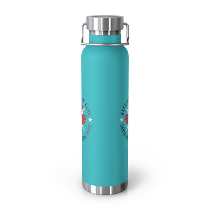 Medical Eagle Copper Vacuum Insulated Bottle, 22oz