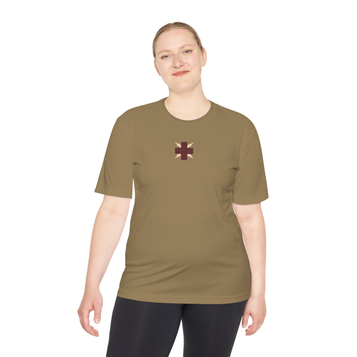 Cross and Lightning Unisex Moisture Wicking Tee