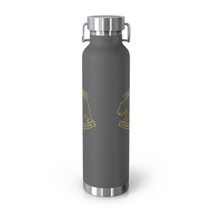 349th AES California Bear v2.0 Copper Vacuum Insulated Bottle, 22oz