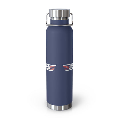 349th AES Top Gun Copper Vacuum Insulated Bottle, 22oz