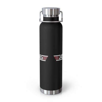 349th AES Top Gun Copper Vacuum Insulated Bottle, 22oz