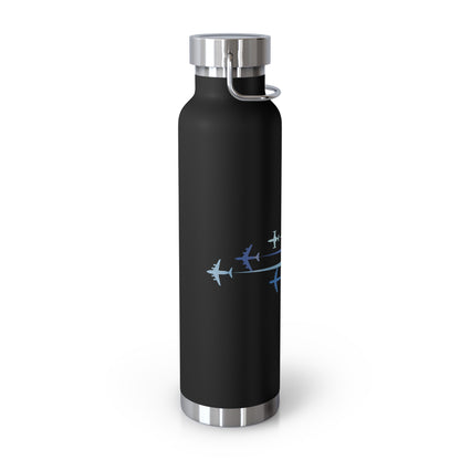 349th AES Airframes Copper Vacuum Insulated Bottle, 22oz