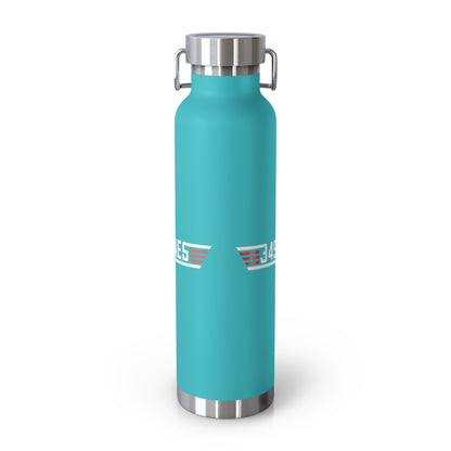 349th AES Top Gun Copper Vacuum Insulated Bottle, 22oz