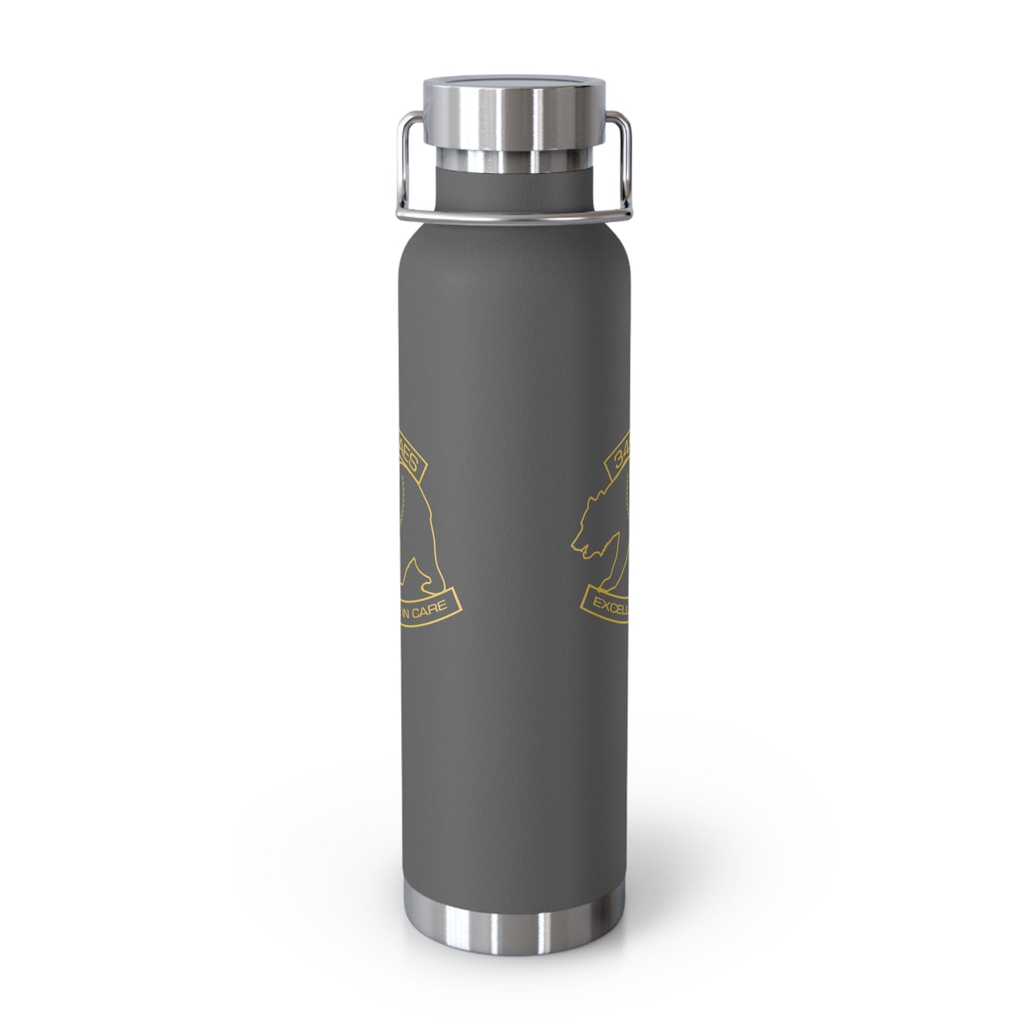 349th AES California Bear v2.0 Copper Vacuum Insulated Bottle, 22oz