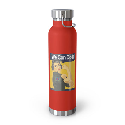 349th We Can Do It Copper Vacuum Insulated Bottle, 22oz