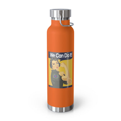 349th We Can Do It Copper Vacuum Insulated Bottle, 22oz