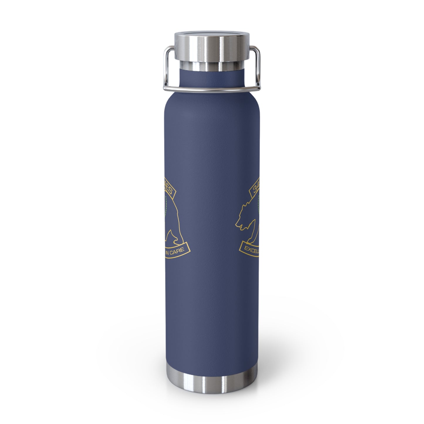 349th AES California Bear v2.0 Copper Vacuum Insulated Bottle, 22oz