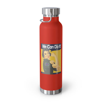 349th We Can Do It Copper Vacuum Insulated Bottle, 22oz