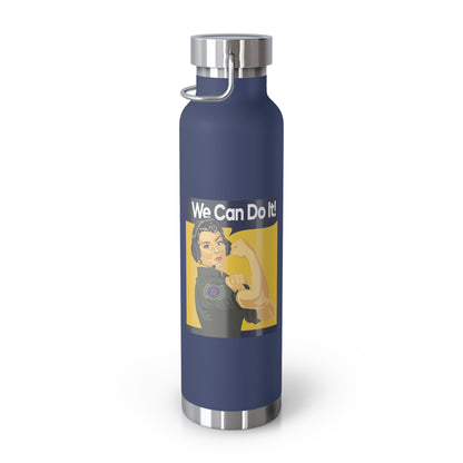 349th We Can Do It Copper Vacuum Insulated Bottle, 22oz