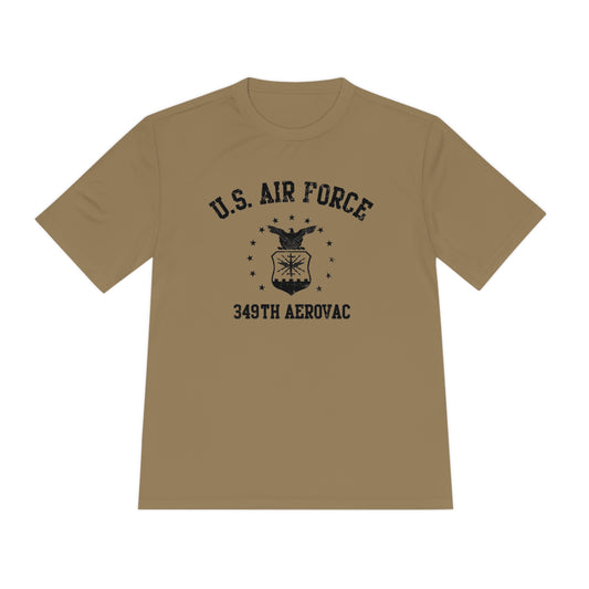 349TH Aerovac Morale Unisex Moisture Wicking Tee