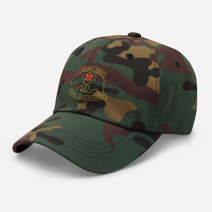 349th AES California Bear Transparent Design Dad hat