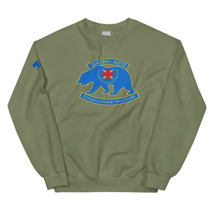 349th AES California Bear v1.0 Unisex Sweatshirt