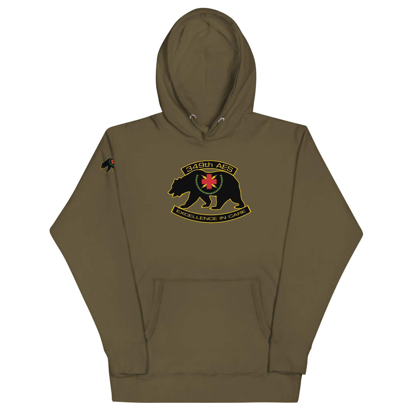 349th AES California Bear v3.0 Unisex Hoodie