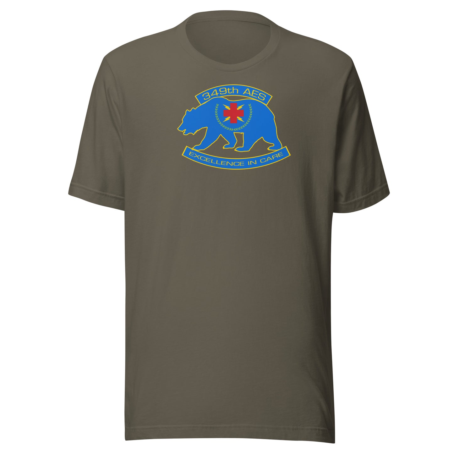 349th AES California Bear v1.0 Unisex t-shirt