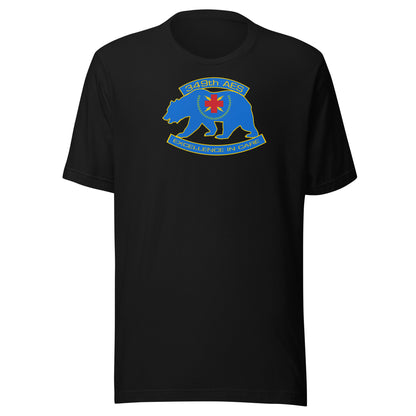 349th AES California Bear v1.0 Unisex t-shirt