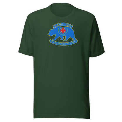 349th AES California Bear v1.0 Unisex t-shirt