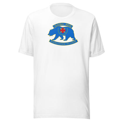 349th AES California Bear v1.0 Unisex t-shirt